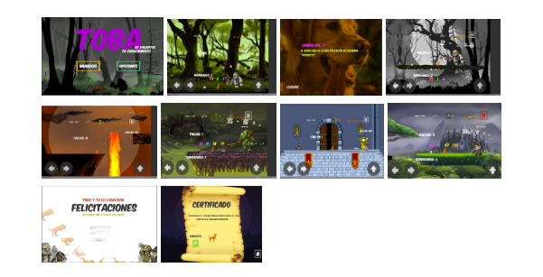 Toba — Videojuego educativo 2D